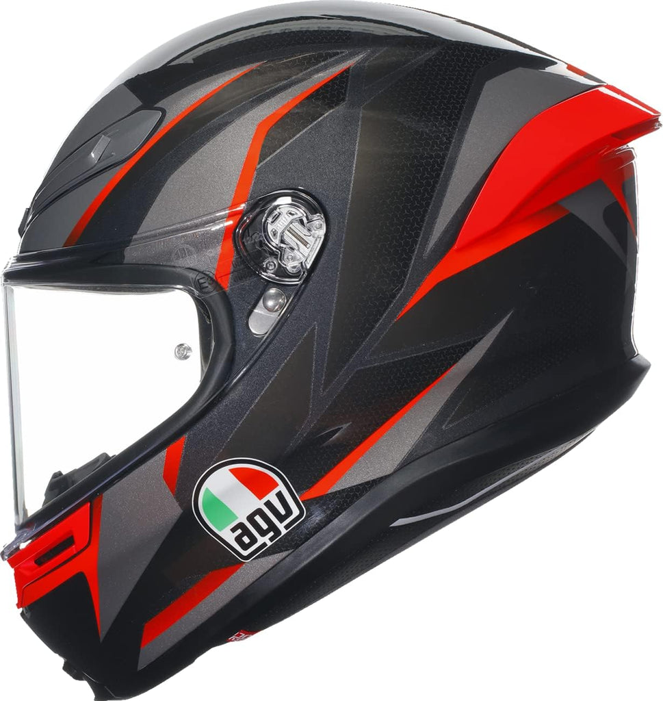 AGV K6 S - KARVE BLACK/GREY/RED