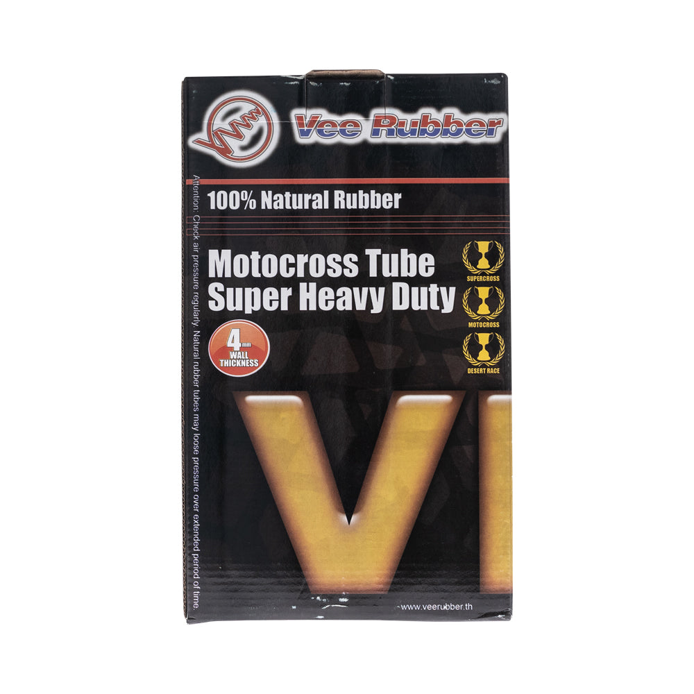 VEE RUBBER - SUPER HEAVY DUTY TUBE - 4mm - 80/100-21 STRAIGHT VALVE