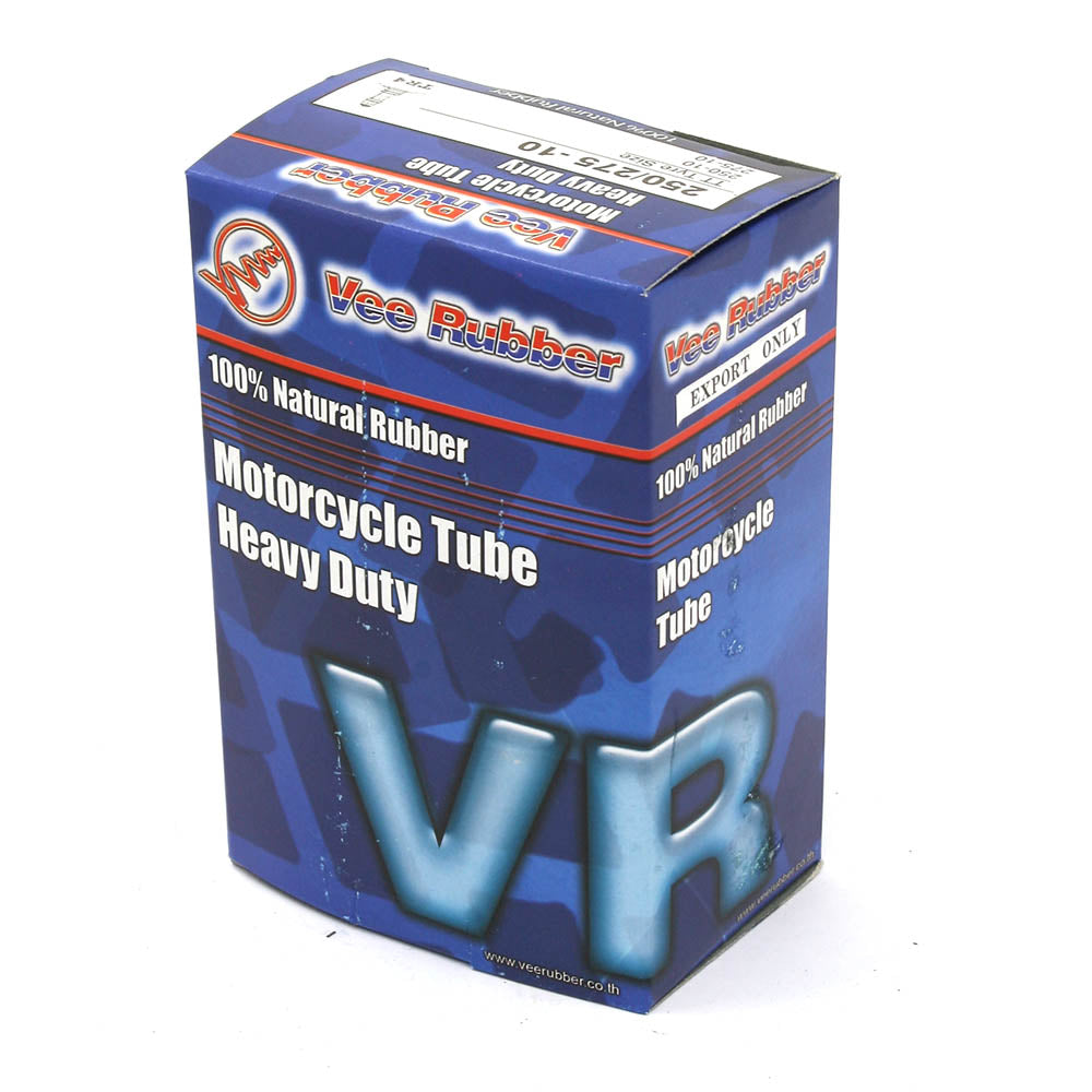 VEE RUBBER - HEAVY DUTY TUBE - 1.5mm - 250/275-10 STRAIGHT VALVE