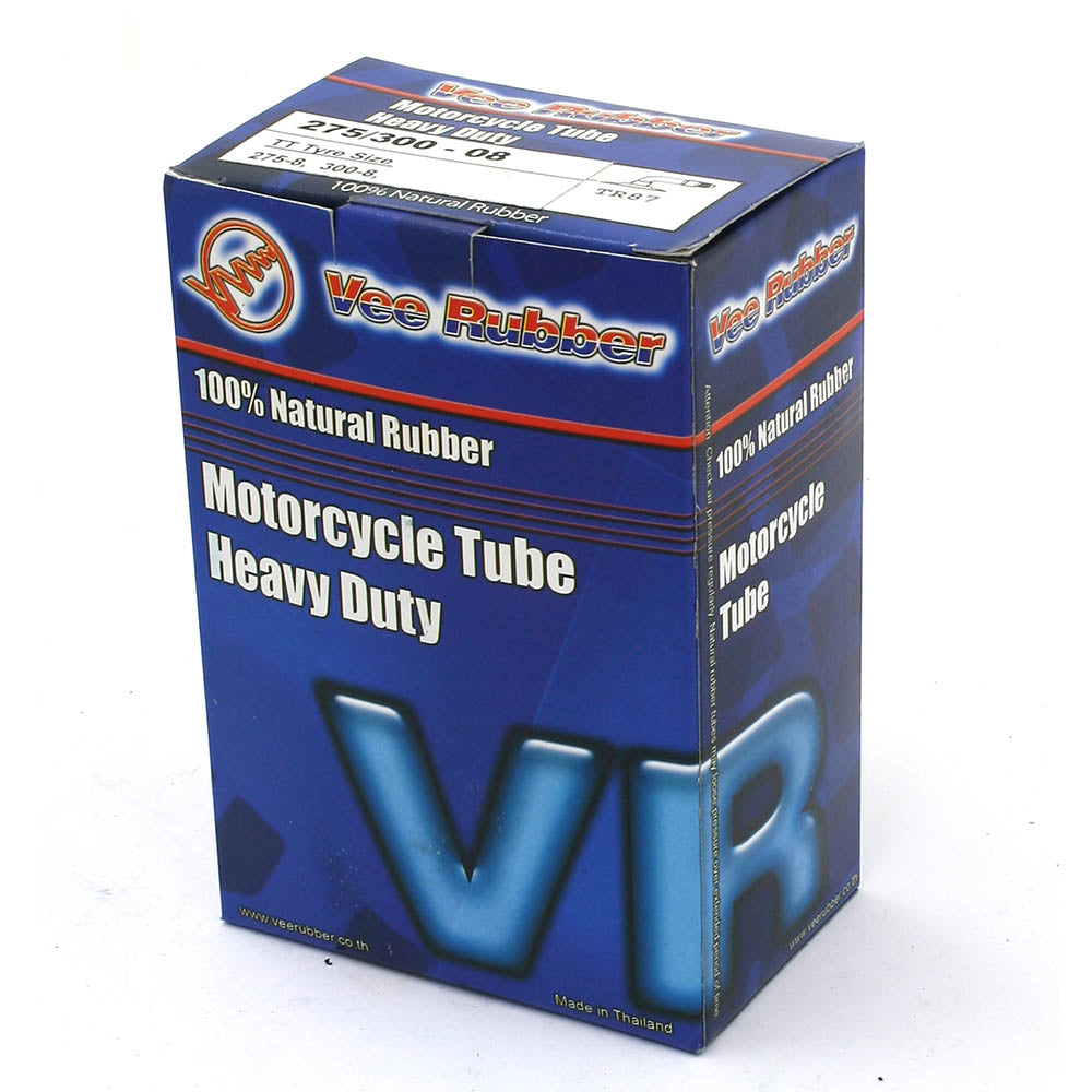 VEE RUBBER - HEAVY DUTY TUBE - 1.5mm - 275/300-08 90RIGHT ANGLE VALVE