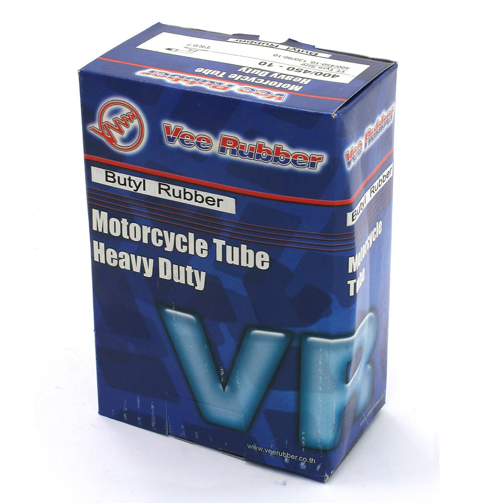 VEE RUBBER - HEAVY DUTY TUBE - 1.5mm -400/450-10 90 RIGHT ANGLE VALVE