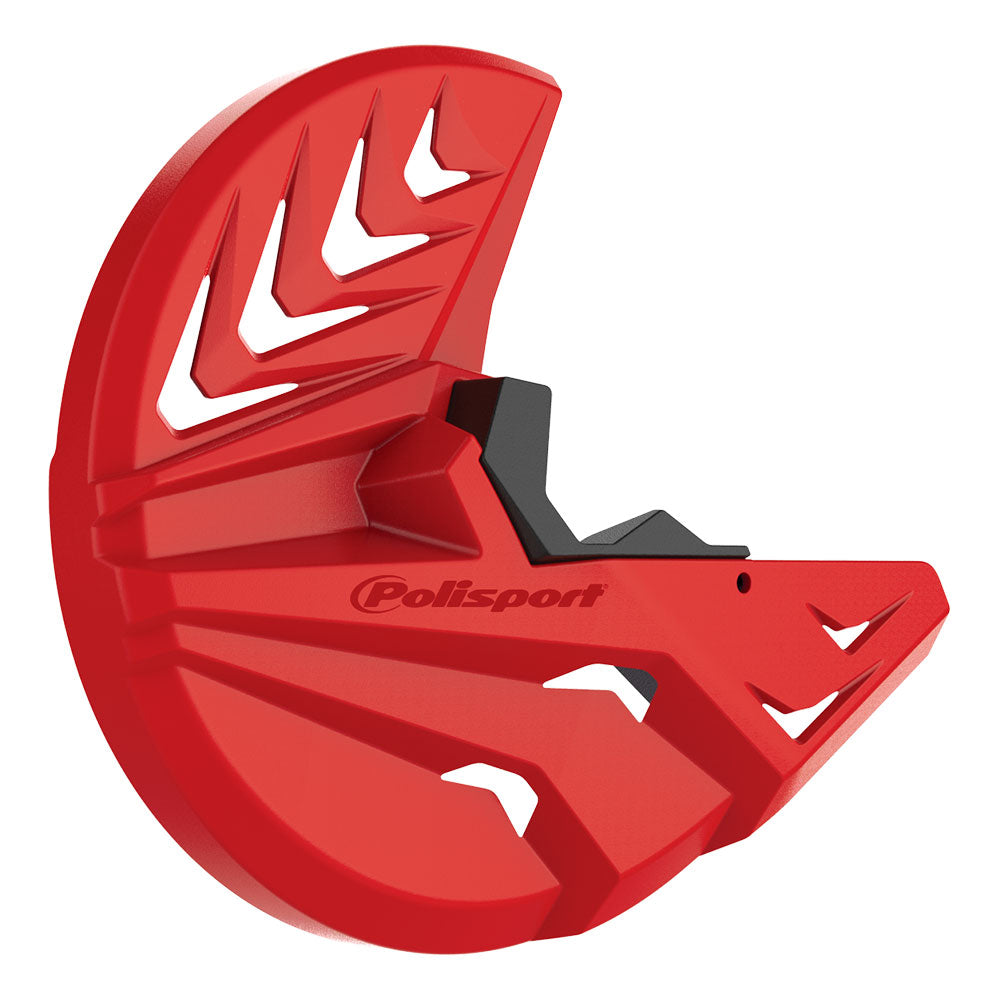 POLISPORT DISC + BOTTOM FORK PROTECTOR BETA - RED**