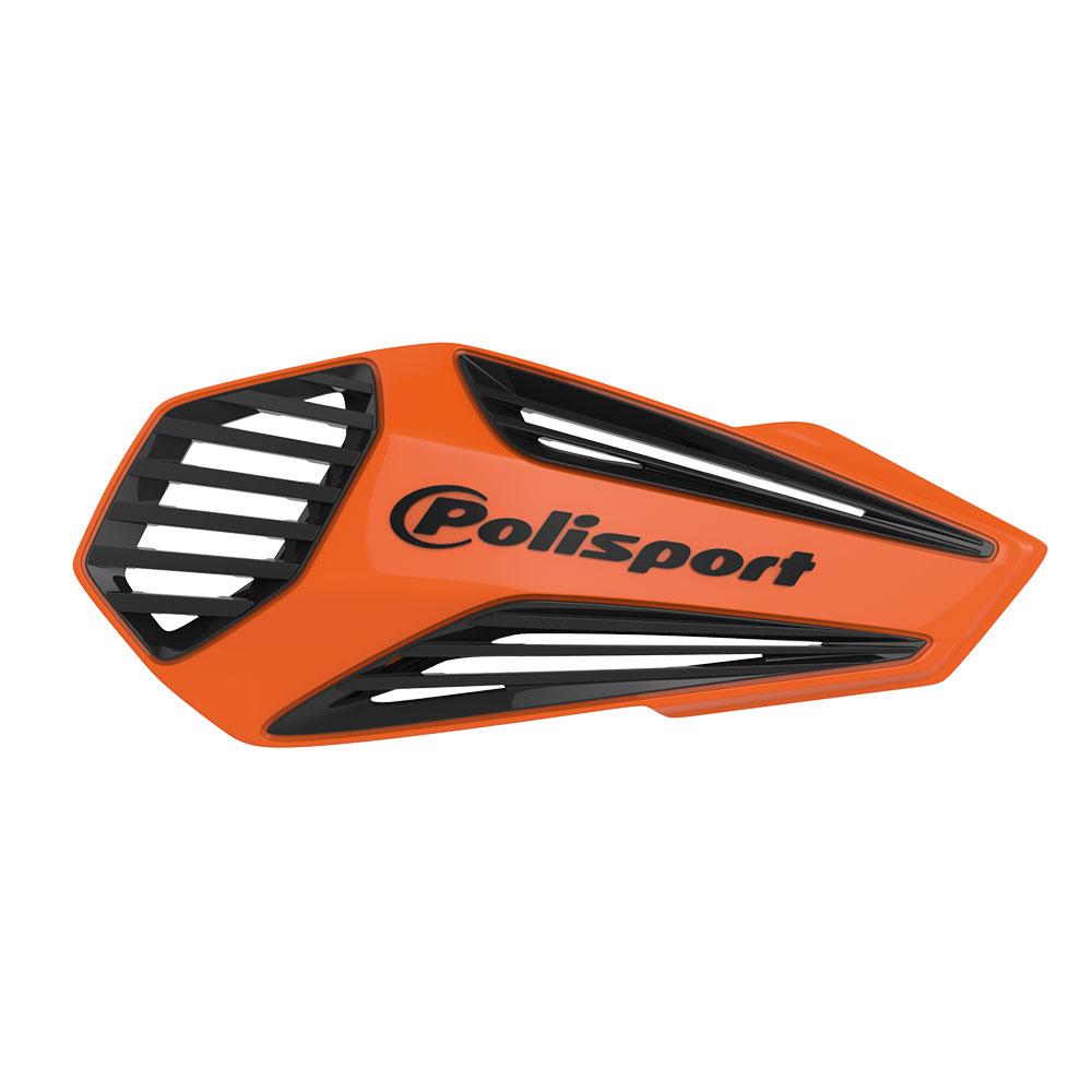 POLISPORT MX AIR HANDGUARD - ORANGE/BLACK