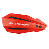 POLISPORT-BULLIT-MX-HANDGUARDS-HONDA---RED