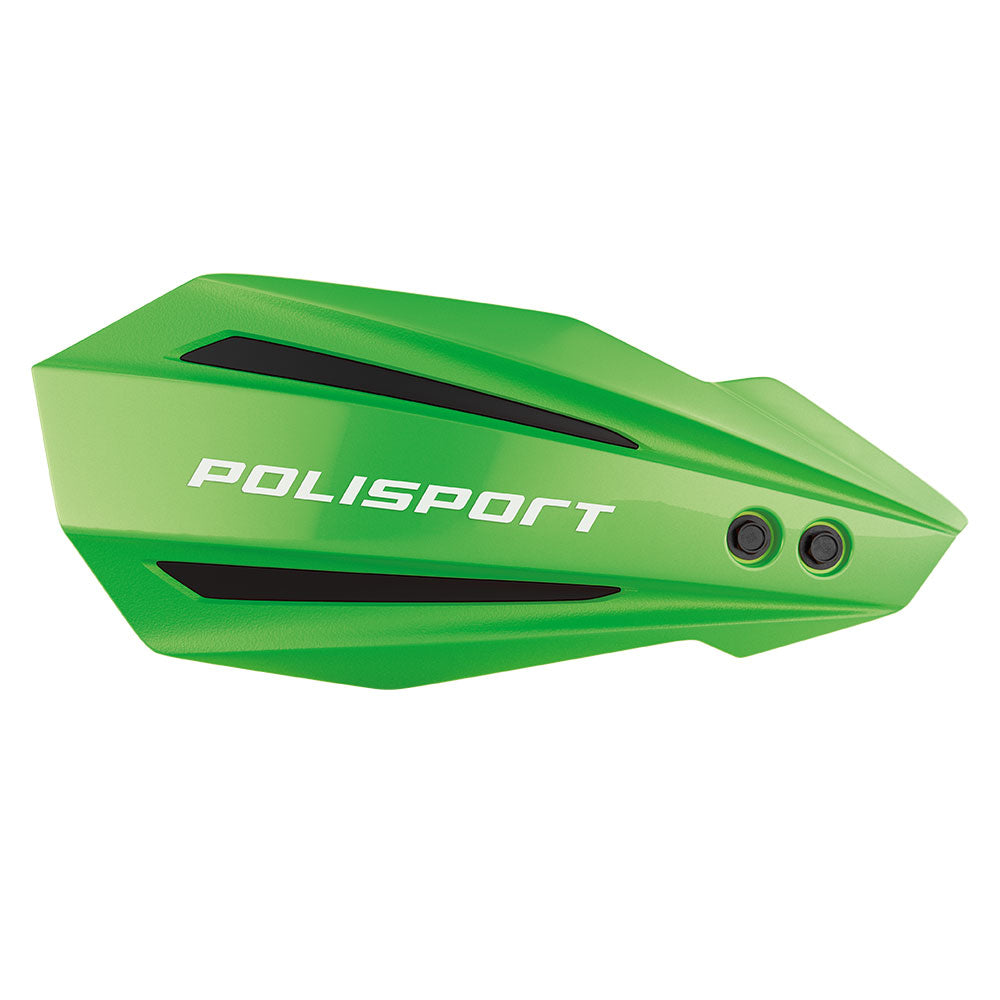 POLISPORT BULLIT MX HANDGUARDS KAWASAKI - GREEN