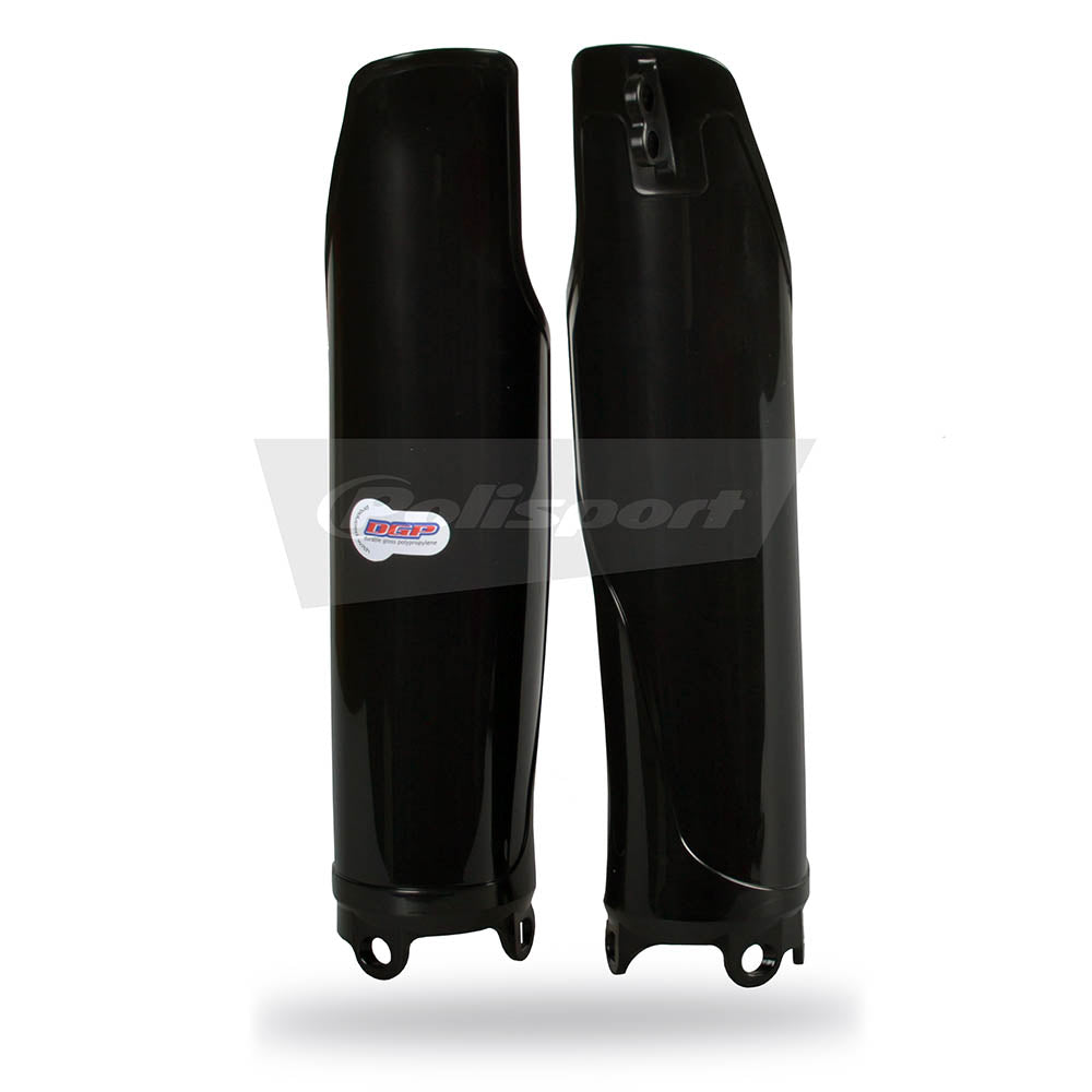 POLISPORT FORK PROTECTORS HONDA CR125/250 04-07/CRF250R/450R 04-17 - BLACK