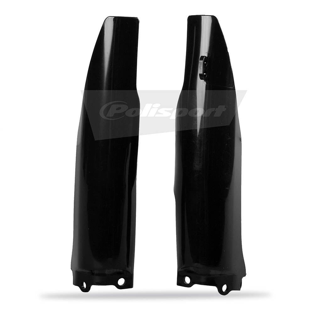 POLISPORT FORK PROTECTORS KX125/250 04-08/KX250F 04-05/RM-Z250 04-06 - BLACK