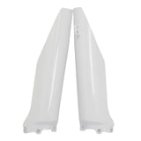 POLISPORT FORK PROTECTORS KX125/250 04-08/KX250F 04-05/RM-Z250 04-06 - WHITE