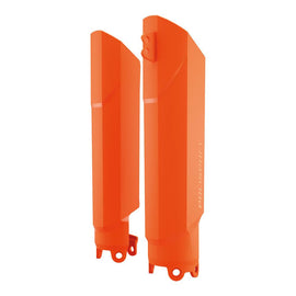 POLISPORT FULL WRAP FORK GUARDS KTM HUSQY GASGAS SHERCO - ORANGE