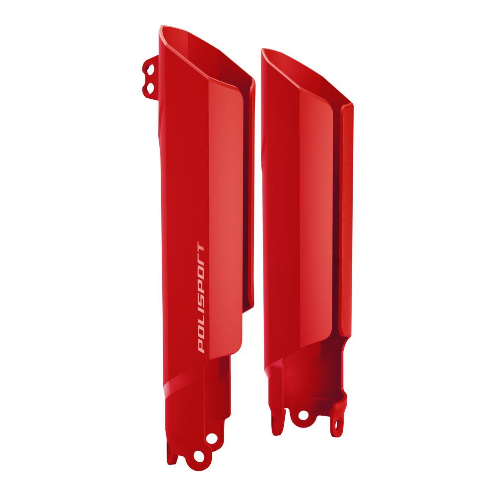 POLISPORT FULL WRAP FORK GUARDS BETA RR 19-24 - RED