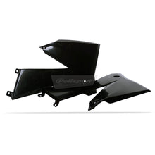 Load image into Gallery viewer, POLISPORT RADIATOR SHROUDS KTM SX/SX-F 05-06/EXC 05-07 - BLACK