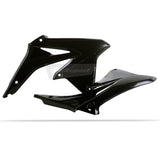 POLISPORT RADIATOR SHROUDS SUZUKI RM-Z450 08-17 - BLACK