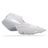 POLISPORT SIDE COVERS SUZUKI RM125/250 96-00 - WHITE