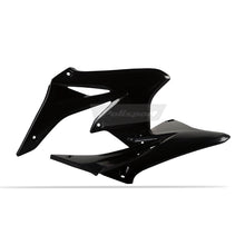 Load image into Gallery viewer, POLISPORT RADIATOR SHROUDS SUZUKI RM-Z250 10-17 - BLACK