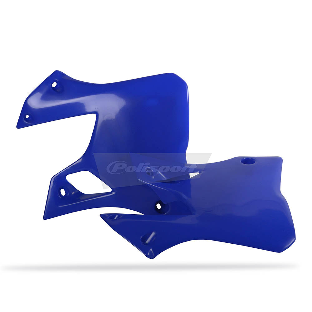 POLISPORT RADIATOR SHROUDS YAMAHA YZ125/250 96-01 - BLUE