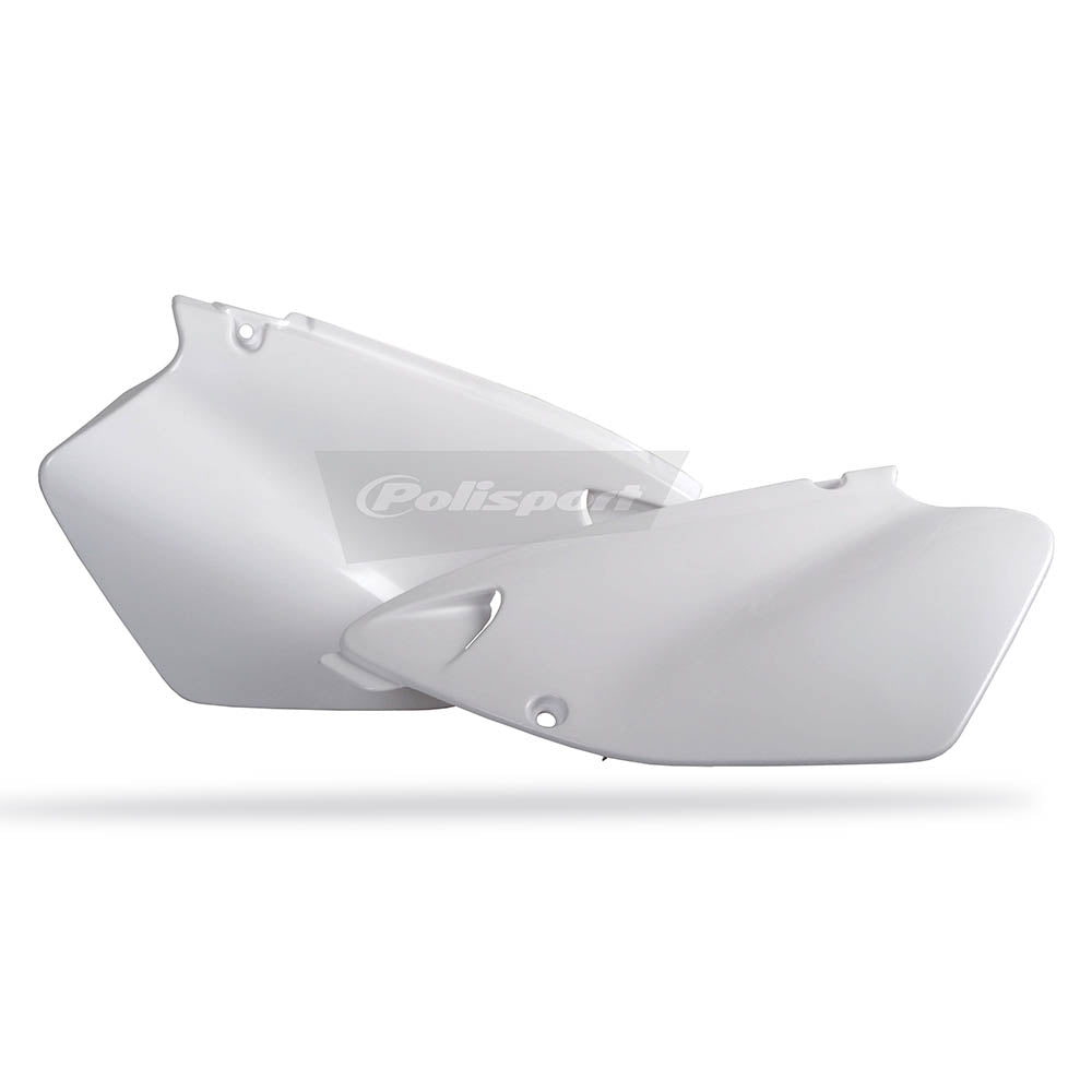 POLISPORT SIDE COVERS YAMAHA YZ125/250 96-01 - WHITE