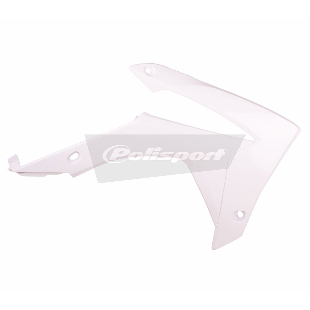 POLISPORT RADIATOR SHROUDS HONDA CRF250R 14-17/CRF450R 13-16 - WHITE