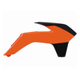 POLISPORT RADIATOR SHROUDS KTM SX/SX-F 13-15 - ORANGE/BLACK