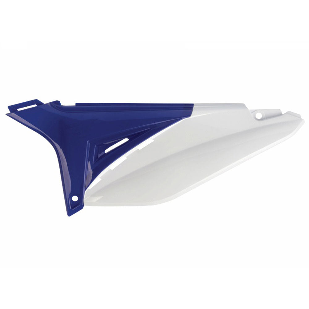 POLISPORT SIDE COVERS SHERCO - BLUE/WHITE