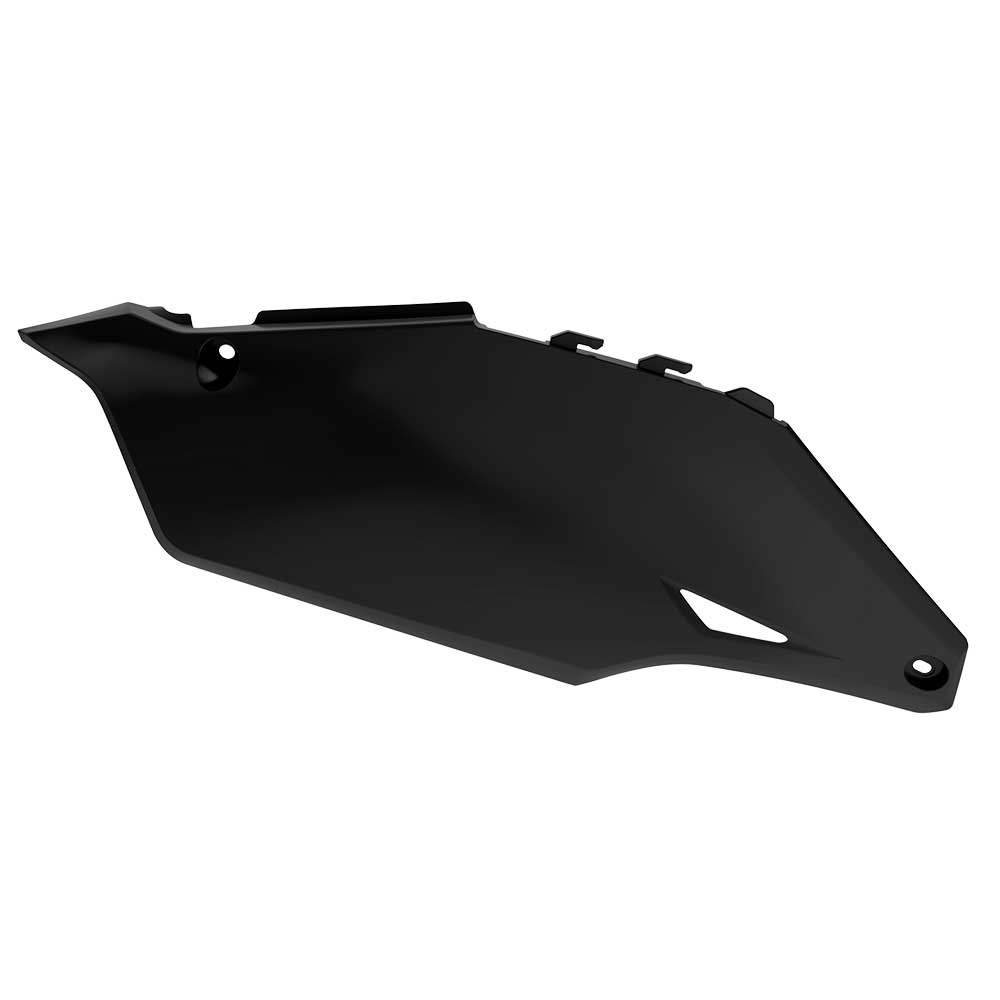 POLISPORT SIDE COVERS KAWASAKI KX250F 21-23/KX450F 19-23 - BLACK
