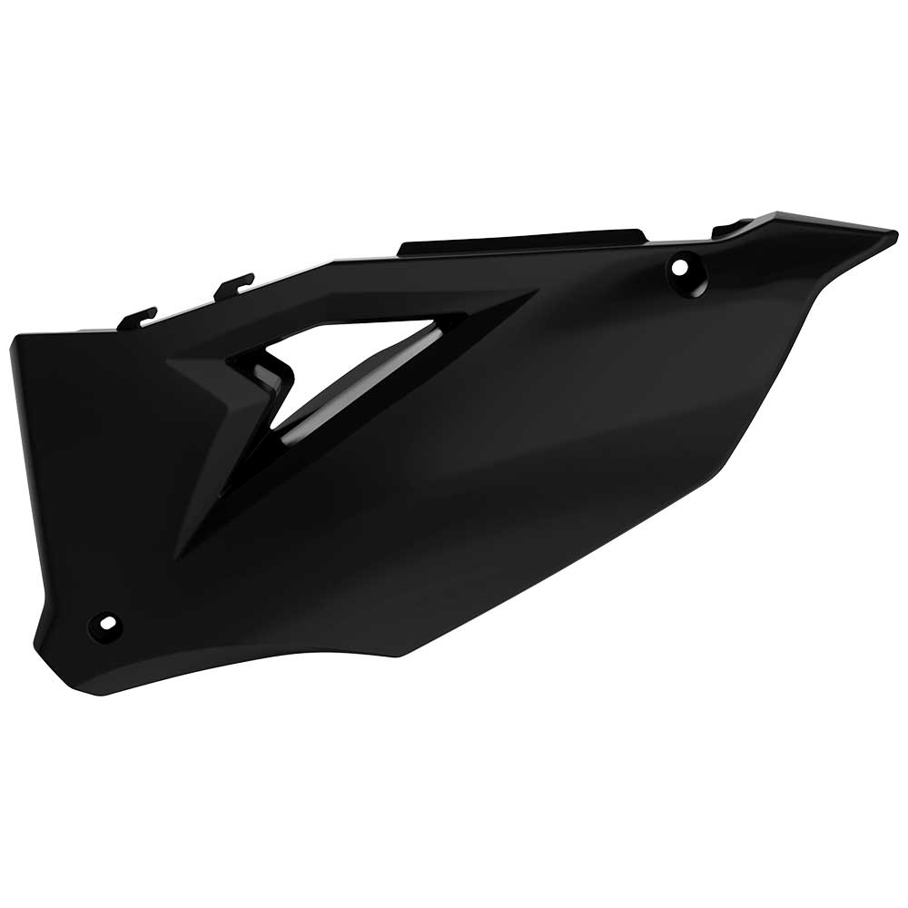 POLISPORT SIDE COVERS KAWASAKI KX250F 21-23/KX450F 19-23 - BLACK