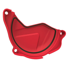 POLISPORT CLUTCH COVER PROTECTOR HONDA CRF450R 10-16 - RED