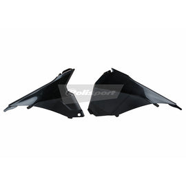 POLISPORT AIRBOX COVERS KTM SX/SX-F 13-15 - BLACK