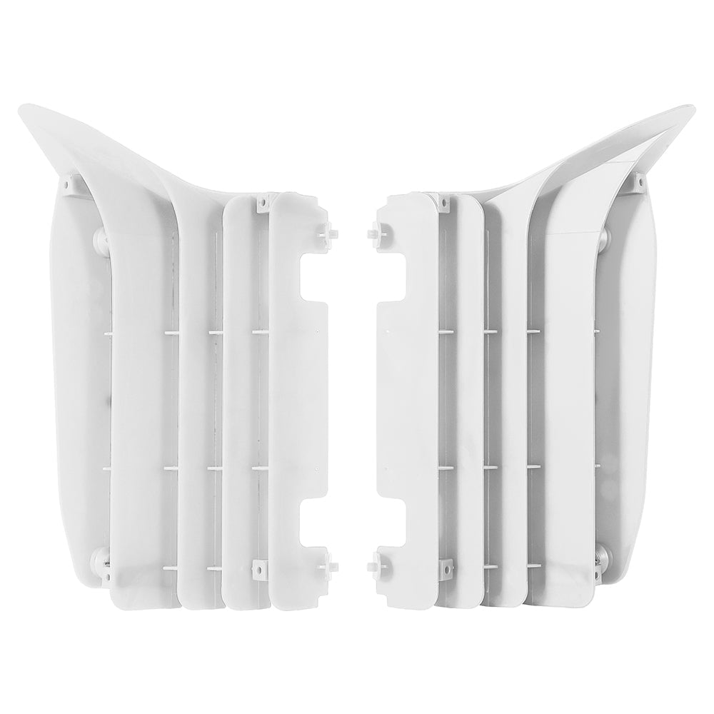 POLISPORT RADIATOR LOUVERS YAMAHA YZ250F 10-13 - WHITE