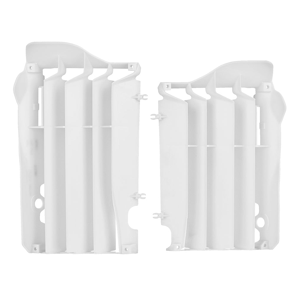 POLISPORT RADIATOR LOUVERS HONDA CRF250R 14-15 - WHITE