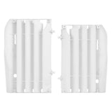 POLISPORT RADIATOR LOUVERS HONDA CRF450R 09-12 - WHITE