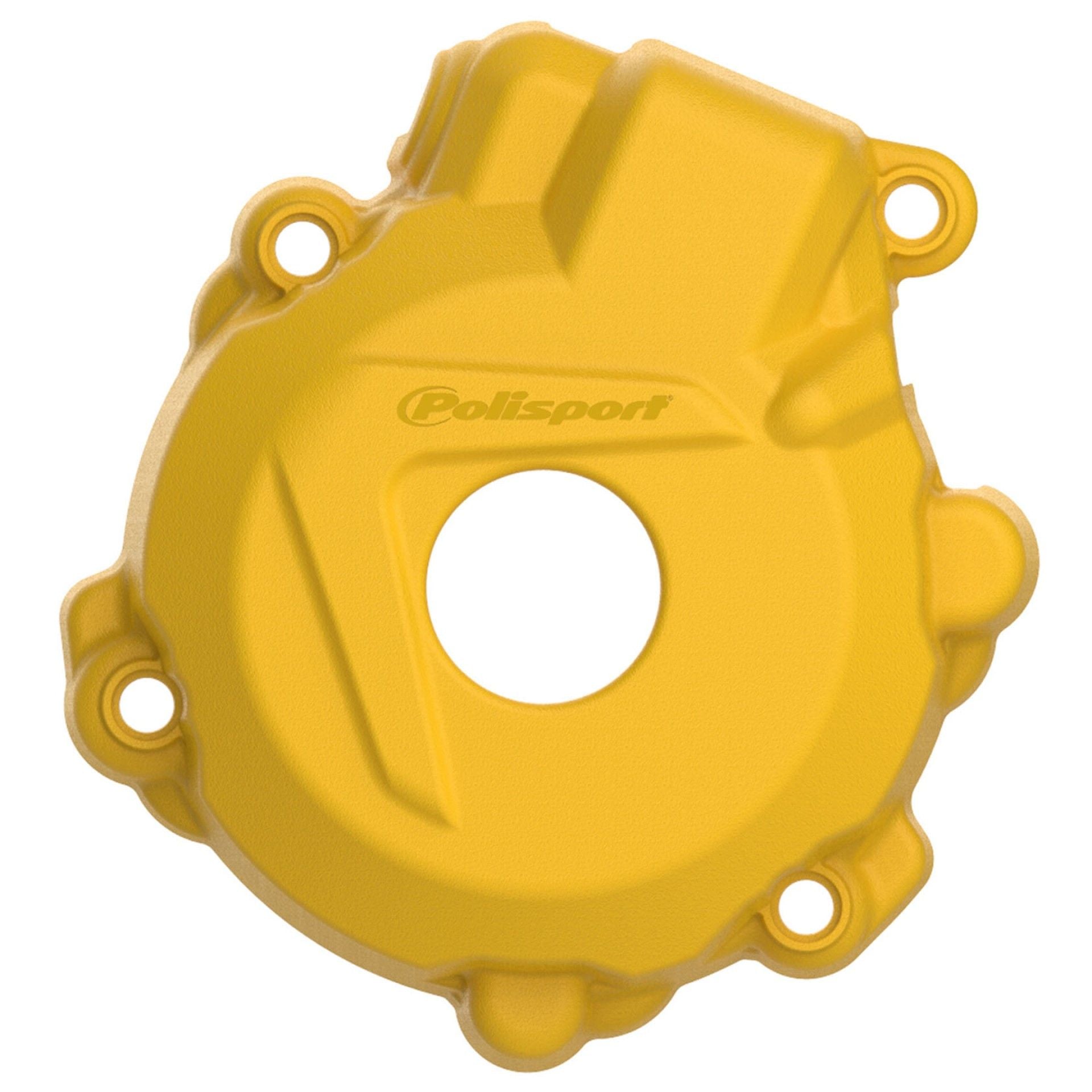 POLISPORT IGNITION COVER PROTECTOR KTM EXC-F/HUSQVARNA FE - YELLOW