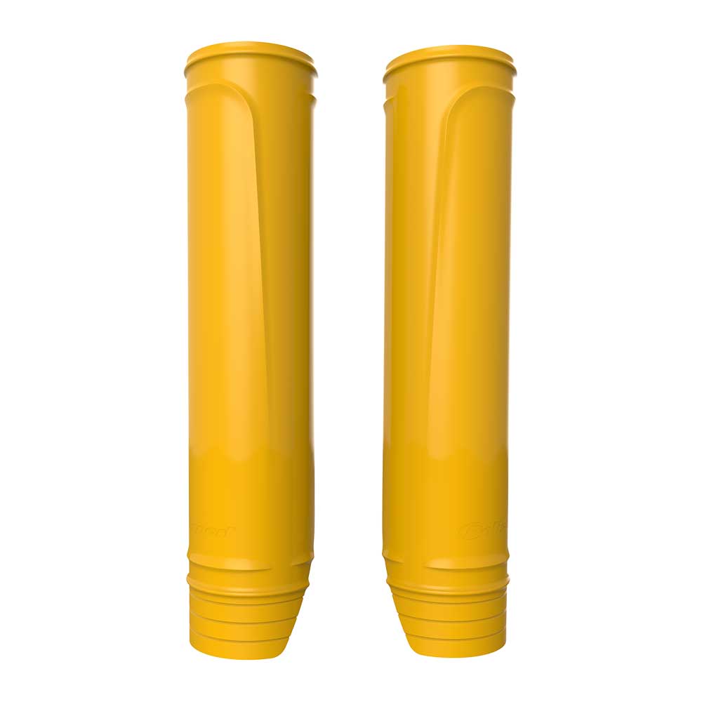 POLISPORT UPPER FORK PROTECTORS UNIVERSAL - SUZUKI YELLOW