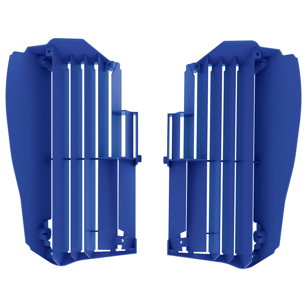 POLISPORT RADIATOR LOUVERS YAMAHA YZ250F 19-23/YZ450F 18-23 - BLUE