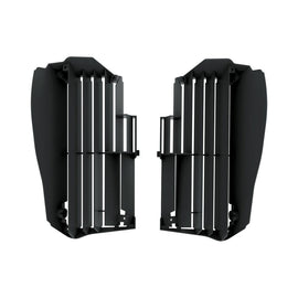 POLISPORT RADIATOR LOUVERS YAMAHA YZ250F 19-23/YZ450F 18-23 - BLACK