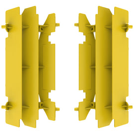 POLISPORT RADIATOR LOUVRES SUZUKI RM/DRZ - YELLOW