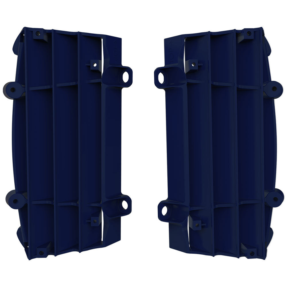 POLISPORT RADIATOR LOUVERS KTM/HUSQ - BLUE