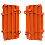 POLISPORT RADIATOR LOUVERS KTM/HUSQ - ORANGE