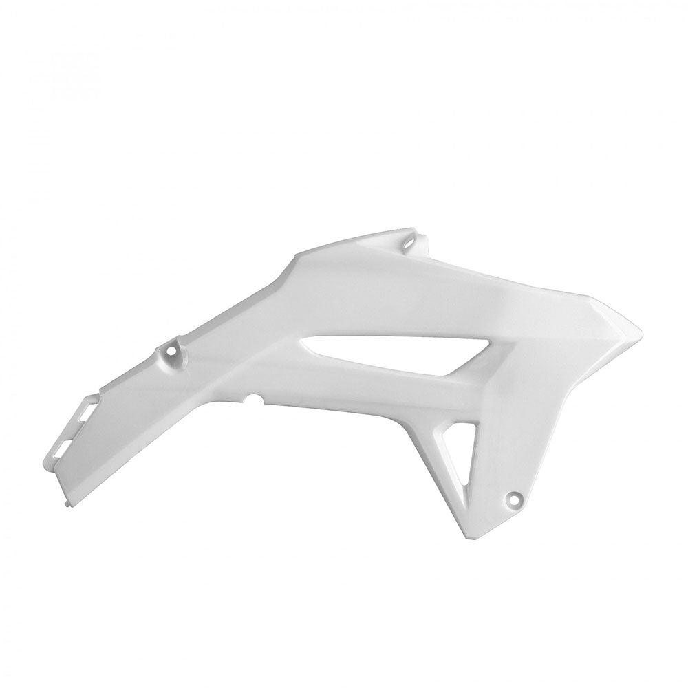 POLISPORT RADIATOR SHROUDS HONDA - WHITE