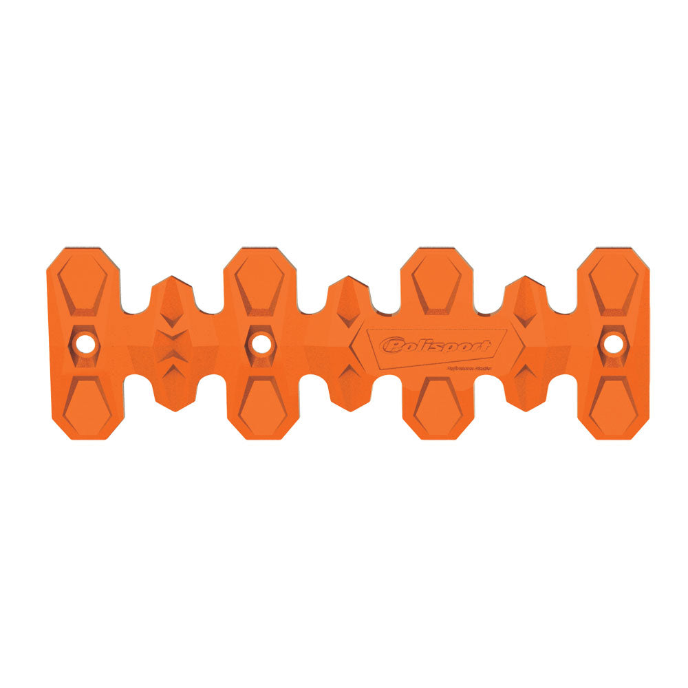 POLISPORT ARMADILLO 4T HEAD PIPE GUARD SHORT 22CM - ORANGE