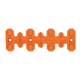 POLISPORT ARMADILLO 4T HEAD PIPE GUARD SHORT 22CM - ORANGE