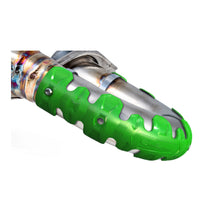 Load image into Gallery viewer, POLISPORT ARMADILLO 4T HEAD PIPE GUARD LONG 40CM - GREEN