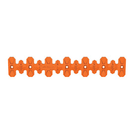 POLISPORT ARMADILLO 4T HEAD PIPE GUARD LONG 40CM - ORANGE