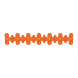 POLISPORT ARMADILLO 4T HEAD PIPE GUARD LONG 40CM - ORANGE