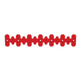 POLISPORT ARMADILLO 4T HEAD PIPE GUARD LONG 40CM - RED