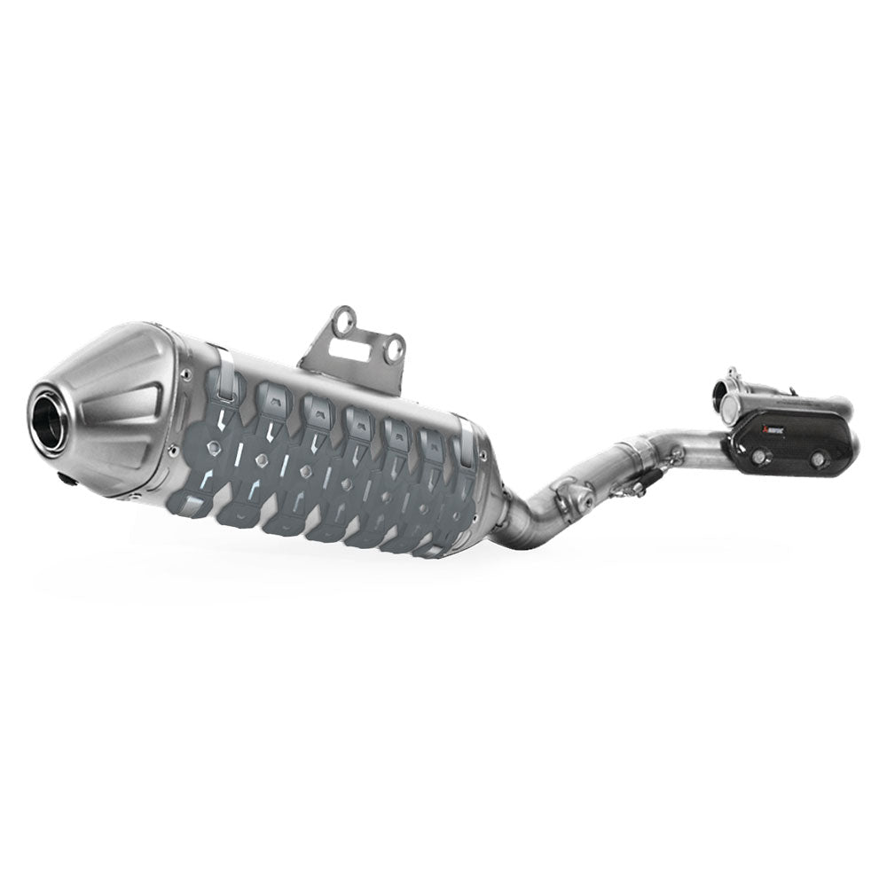 POLISPORT ARMADILLO 4 STROKE MUFFLER GUARD - NARDO GREY