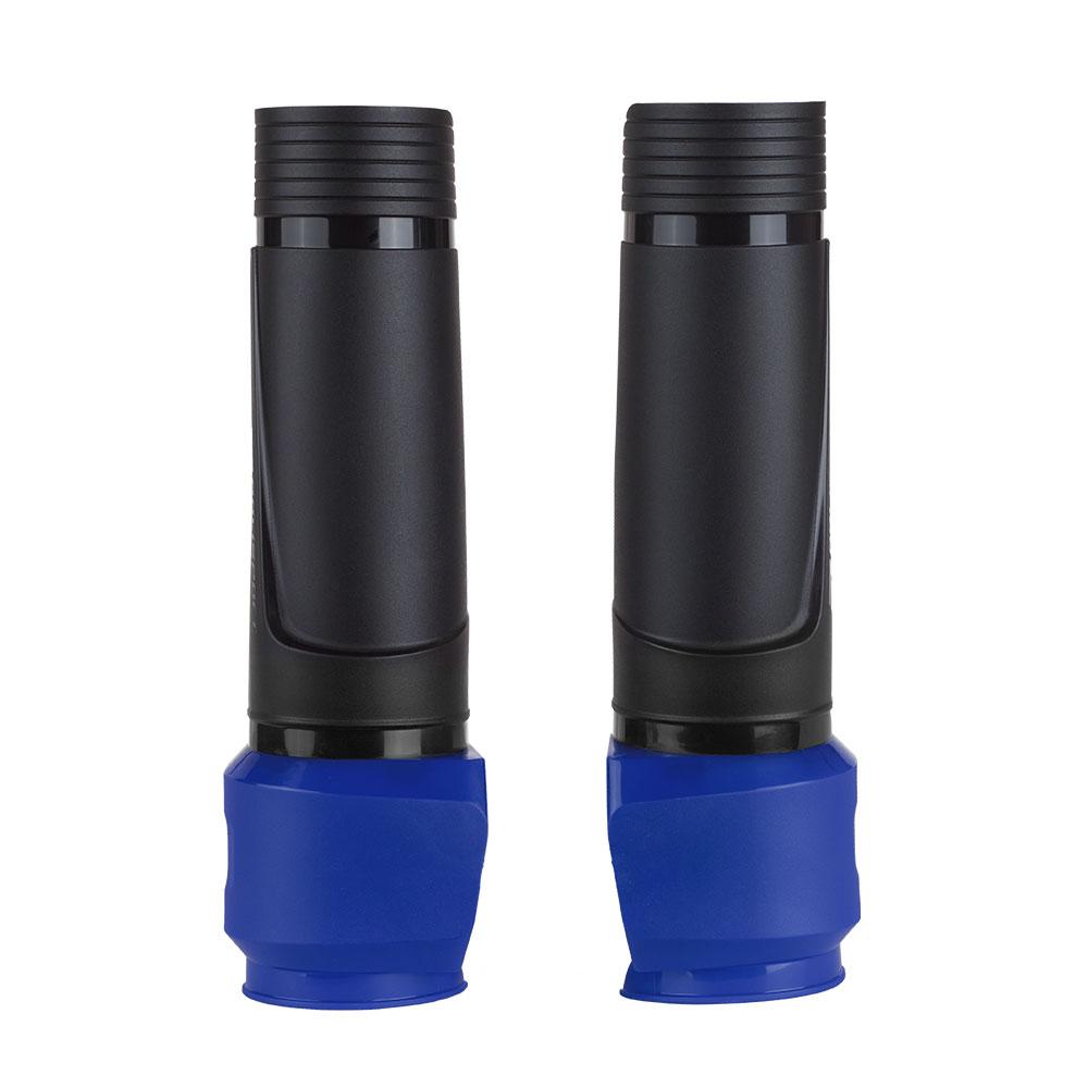 POLISPORT LOWER TRIPLE CLAMP GUARD BLACK - BLUE