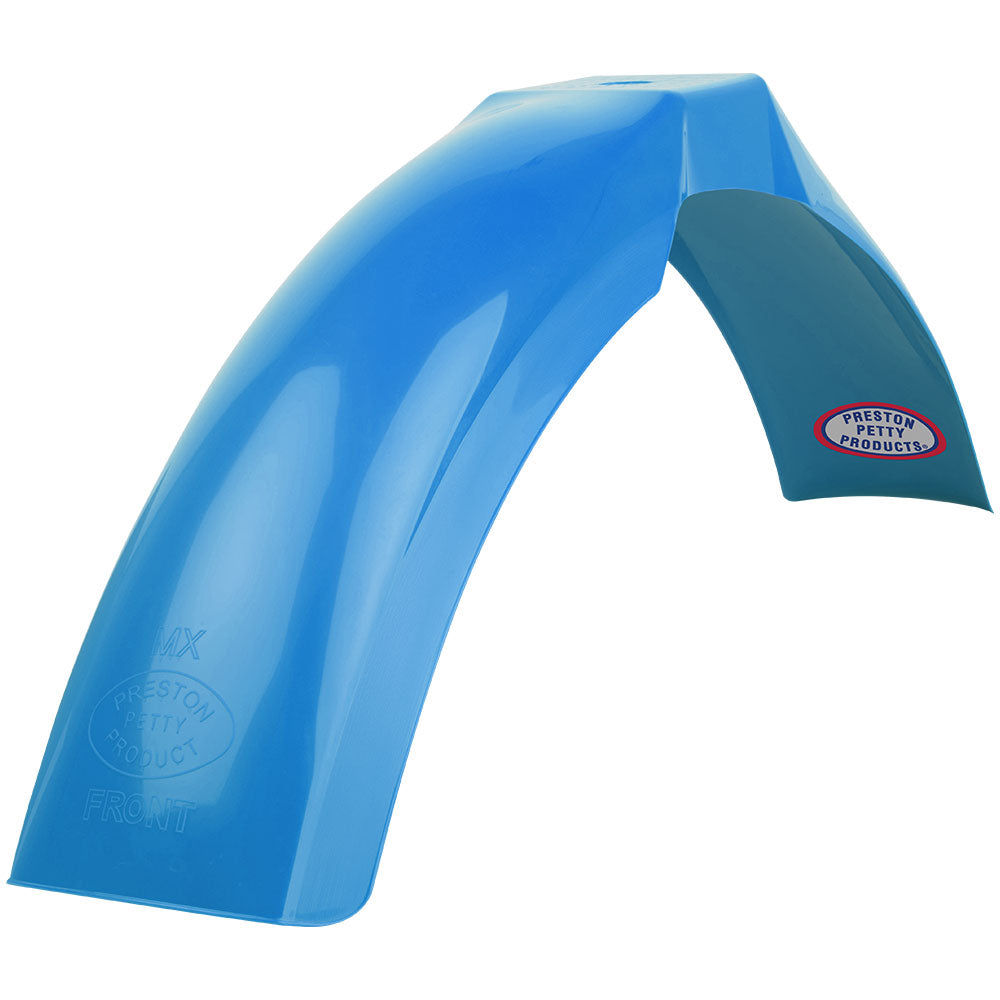 POLISPORT PRESTON PETTY MX FRONT FENDER - BULTACO BLUE