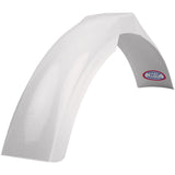 POLISPORT PRESTON PETTY MX FRONT FENDER - WHITE