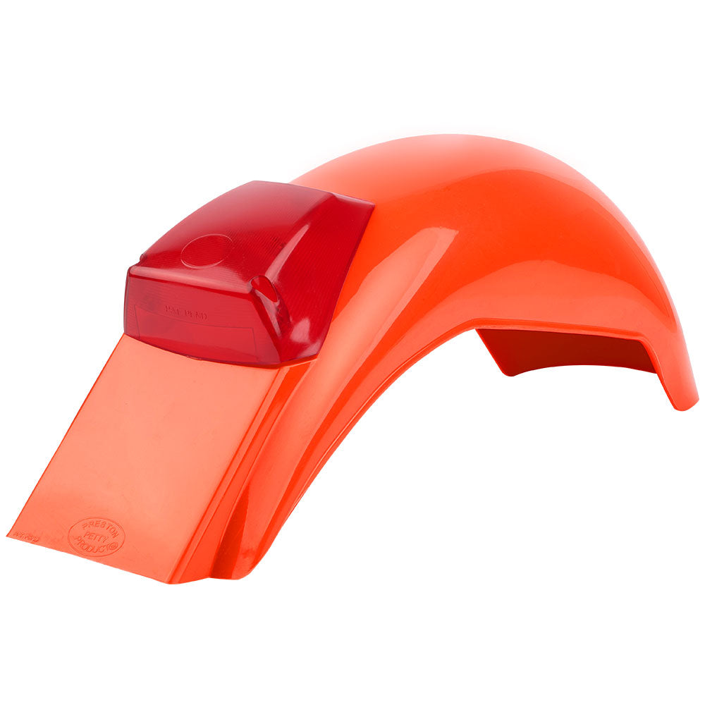 POLISPORT PRESTON PETTY 'IT' REAR FENDER - DARK ORANGE