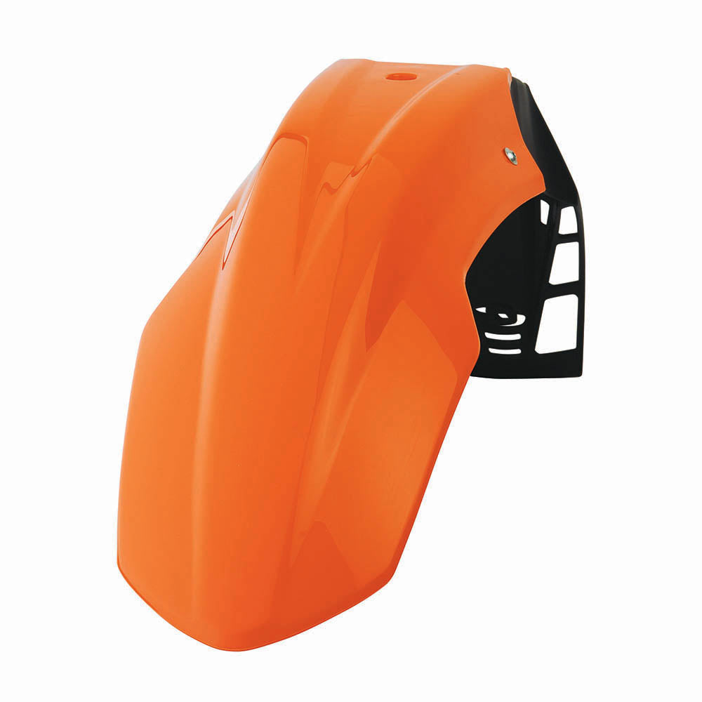 POLISPORT FREE FLOW UNIVERSAL FRONT FENDER - KTM ORANGE